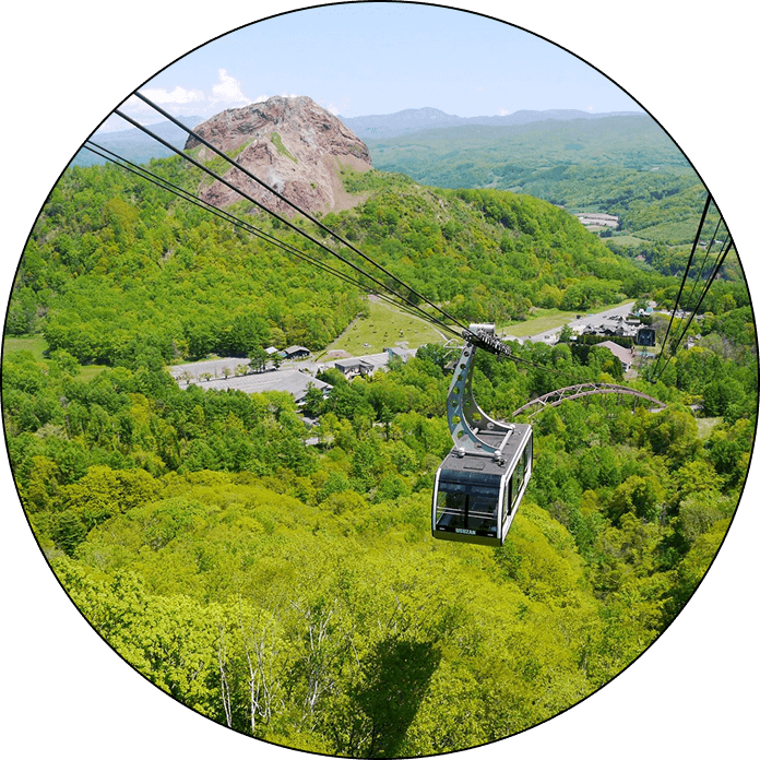有珠山へ寄り道